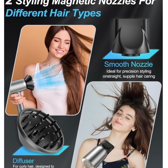 Cosy Companions high speed hair dryer ionic negative. - Picture 5 of 5